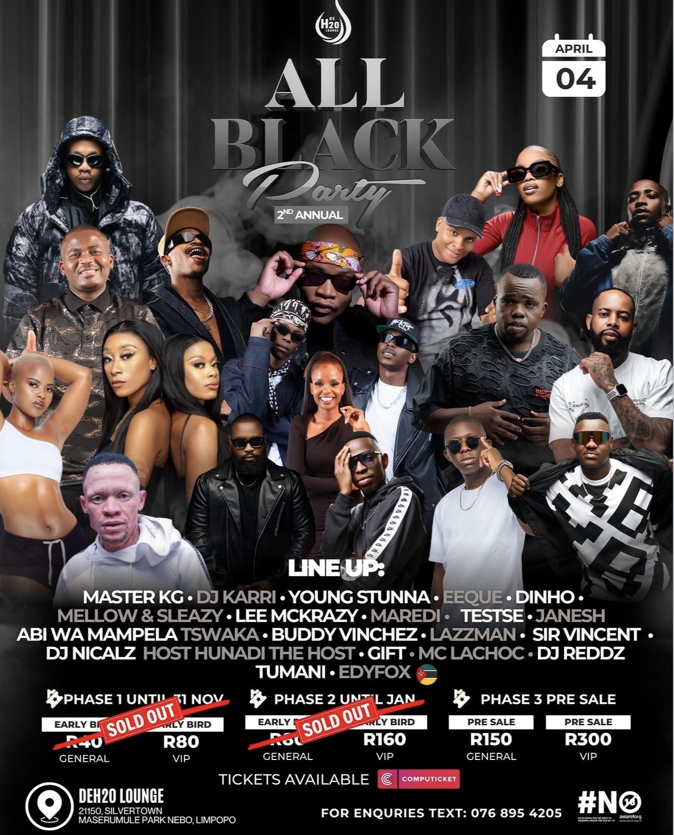 All Black Party — 2nd Annual
